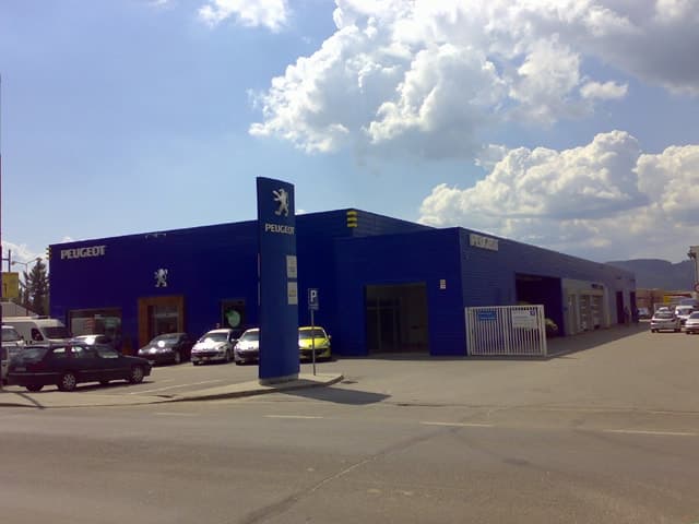Autosalón Peugeot Poprad